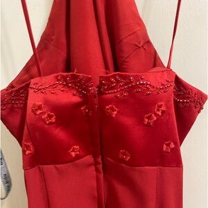 Candy red formal dress
